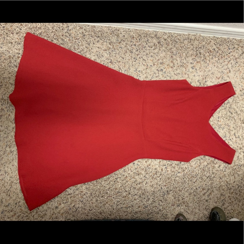 Red party dress - used once! OFFERS accepted